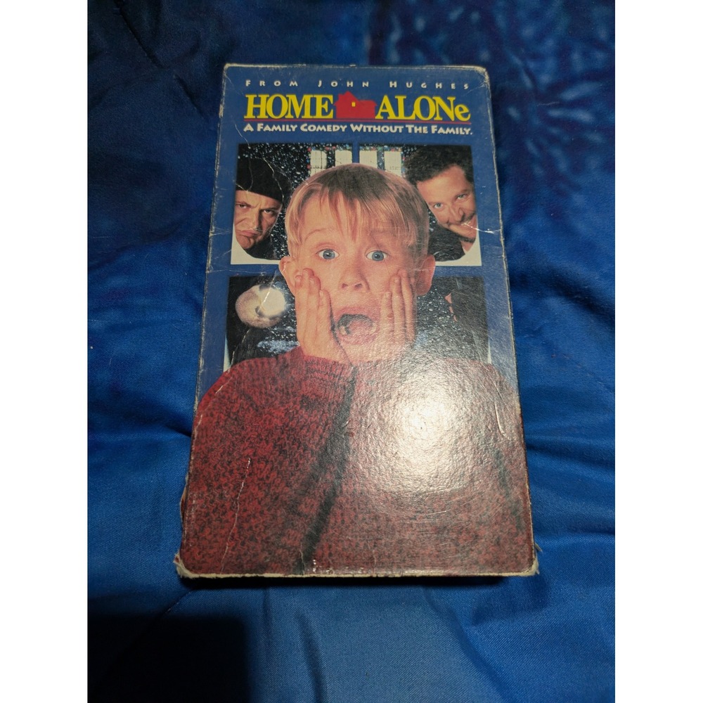 Home Alone VHS 1991 Vintage Fox Video John Hughes Macaulay Culkin 1866